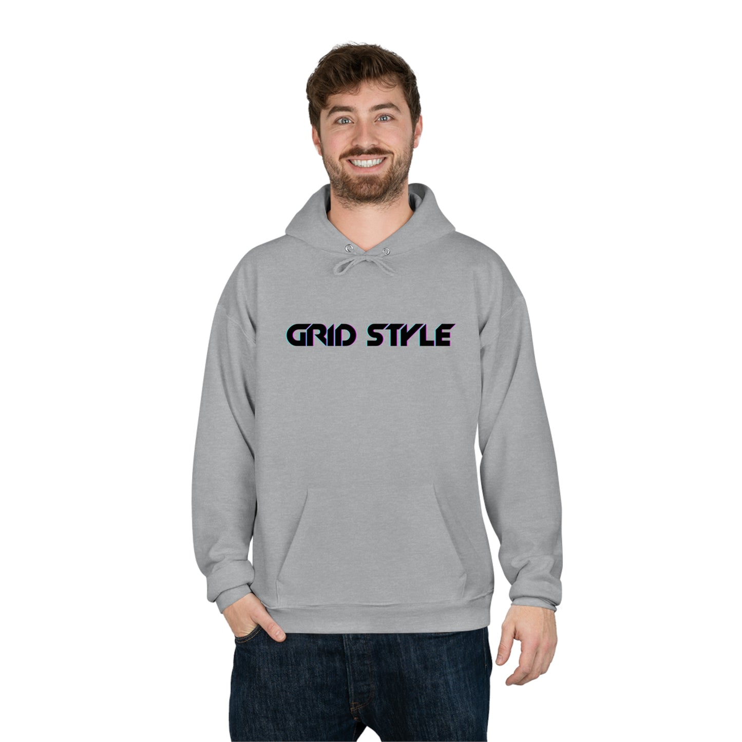 Grid Style Gang Hoodie