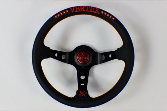 Vertex 10 Star Sim Steering Wheel (Red)
