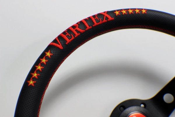Vertex 10 Star Sim Steering Wheel (Red)