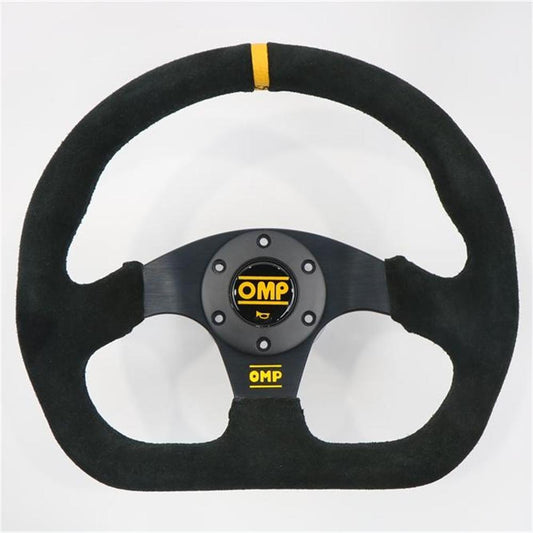 OMP 13 Inch 320mm D Shape Car Racing Sim Steering Wheel