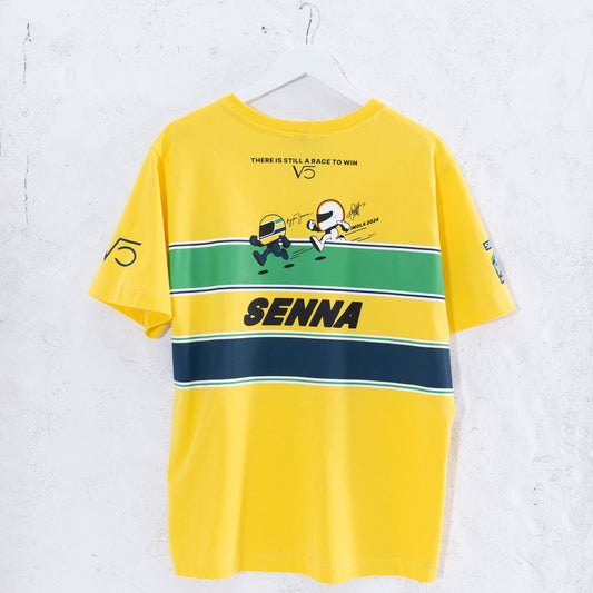 FOREVER T-Shirt 2024 Ayrton Senna Formula 1 Legend Tees