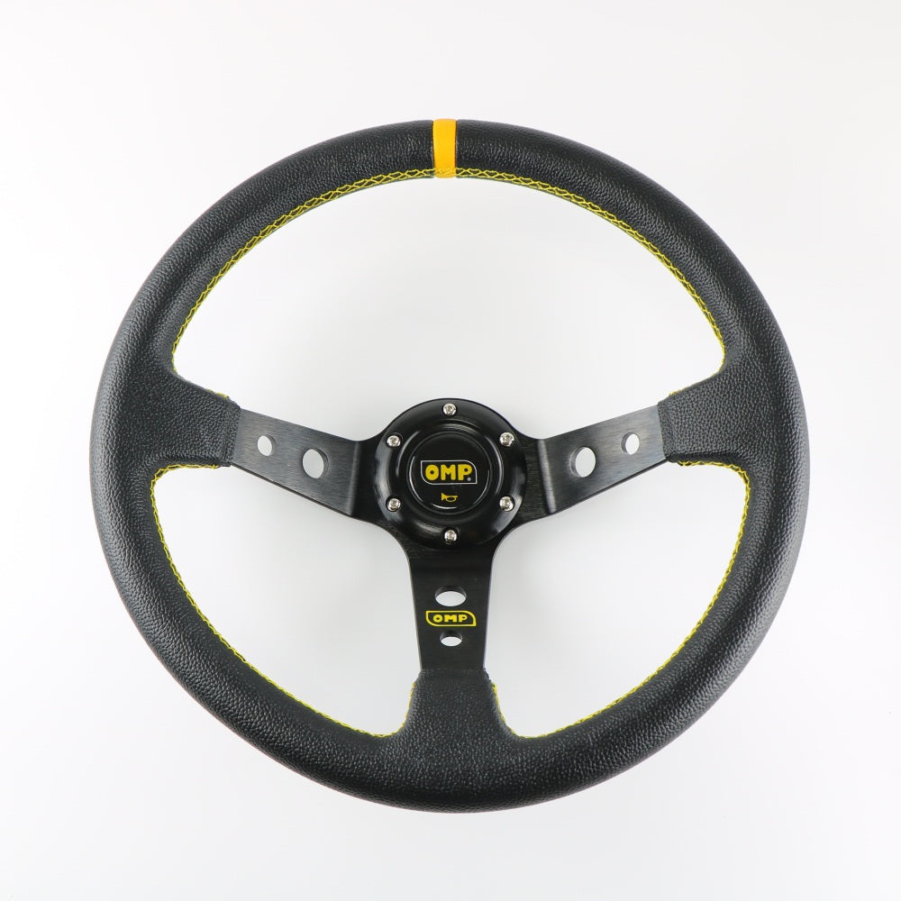 OMP 14'' 350MM Deep Dish Simulator Steering Wheel